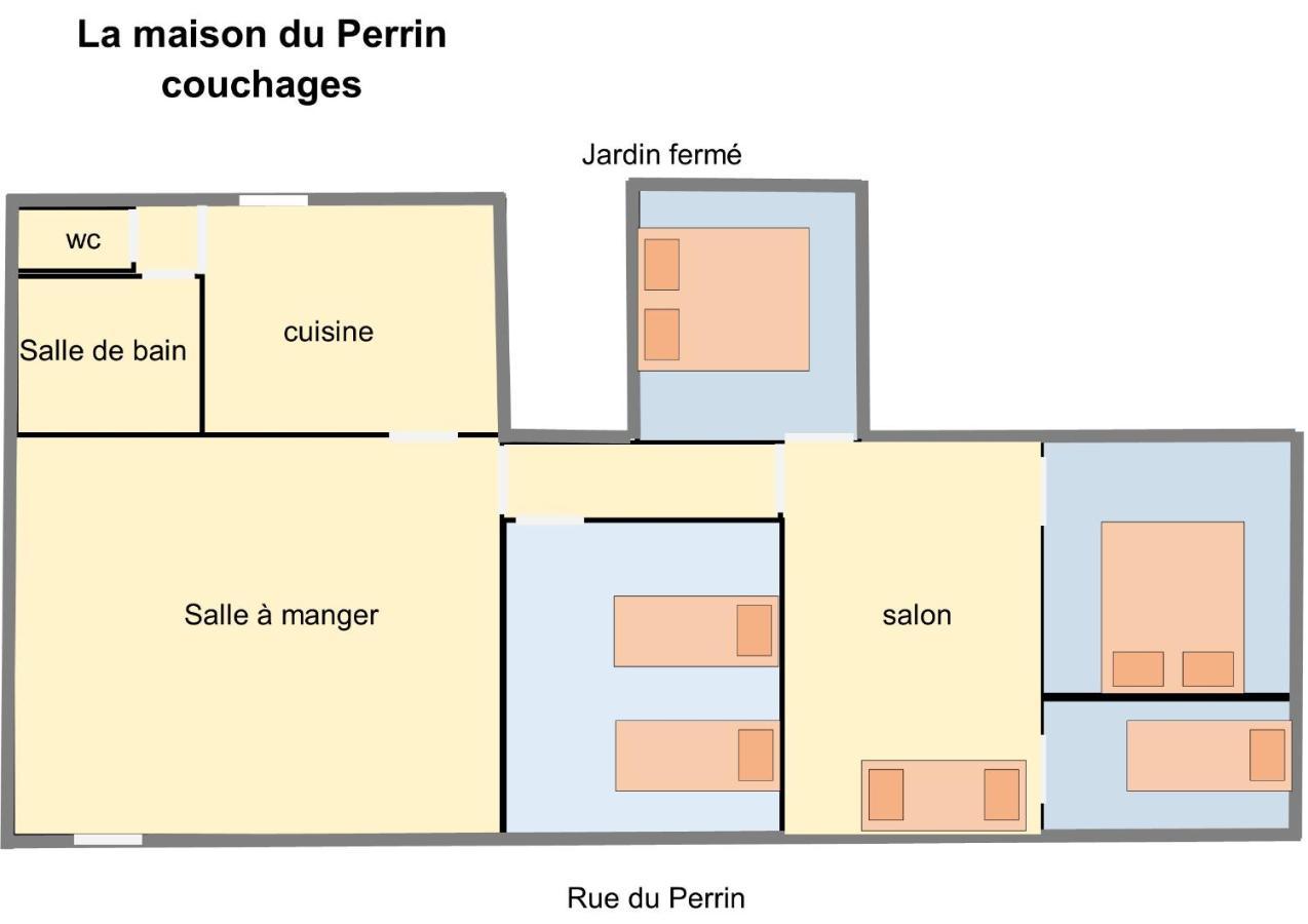 La Maison Du Perrin Greez-sur-Roc 外观 照片